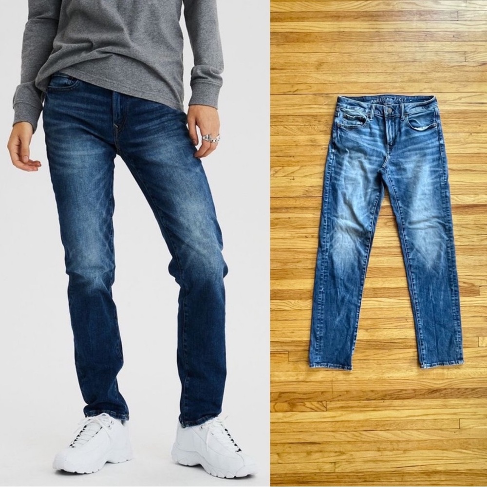 AE Men’s Slim Straight Jeans, 28x32